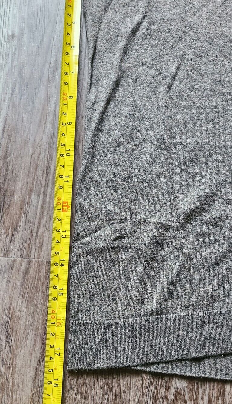 Cabi Tunic Women's Size Small Gray Drop Shoulder Long Sleeve Loose Fit Stretch - Picture 7 of 8
